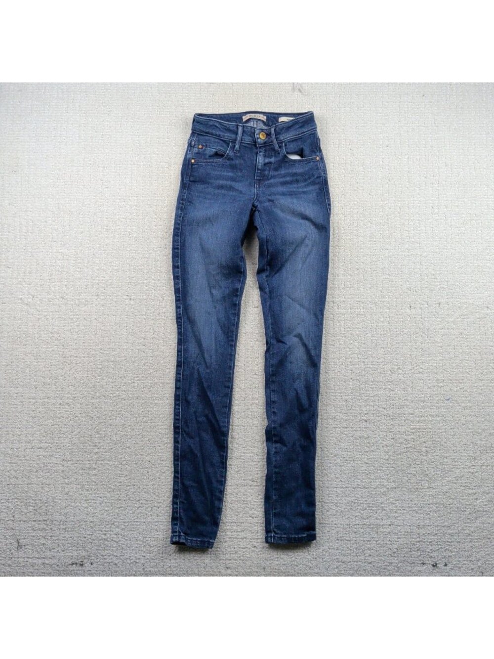 Y2K Guess Sexy Curve Super Stretch Skinny Mid Waist Jeans Wom Sz 24 LG Glam